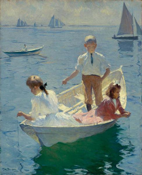 Calm Morning by Frank Weston Benson