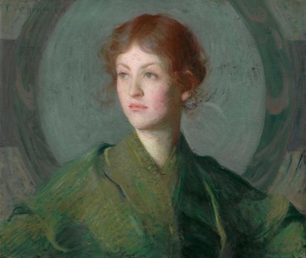 Decorative Head by Frank Weston Benson