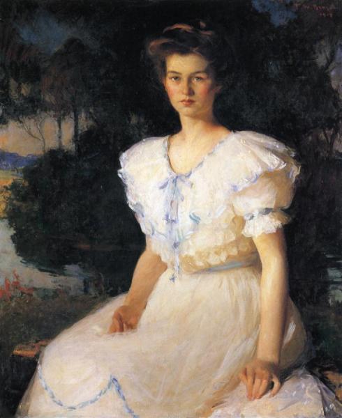 Dorothy Lincoln by Frank Weston Benson