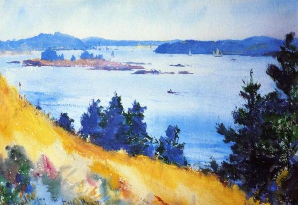 Fox Islands Thoroughfare, Maine by Frank Weston Benson
