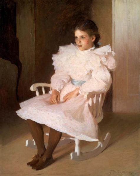 Gertrude,1899 by Frank Weston Benson