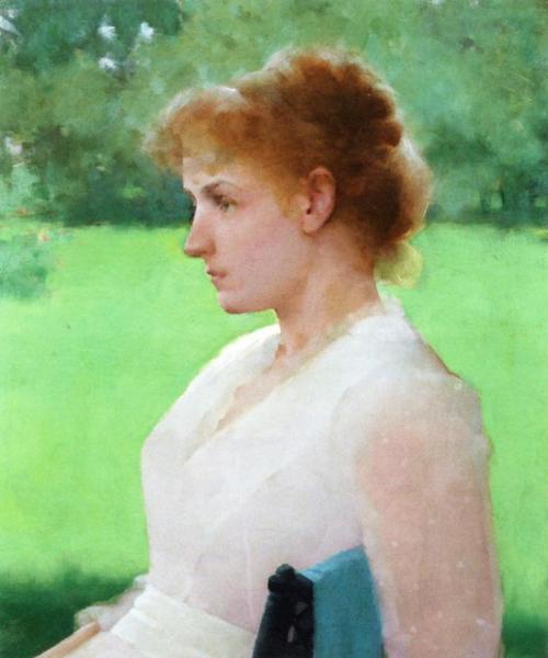 In Summer by Frank Weston Benson