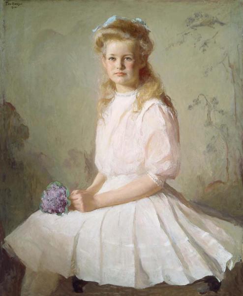 Katharine Gray Dodge,1910 by Frank Weston Benson