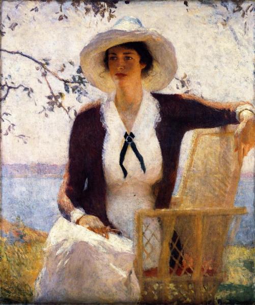 My Daughter Elizabeth by Frank Weston Benson