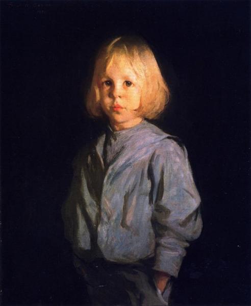 Portrait Of A Boy by Frank Weston Benson