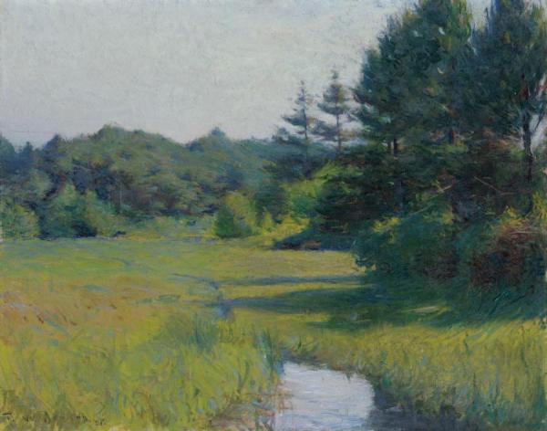 River Scene,1921 by Frank Weston Benson