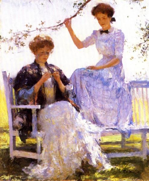 Sunshine And Shadow by Frank Weston Benson