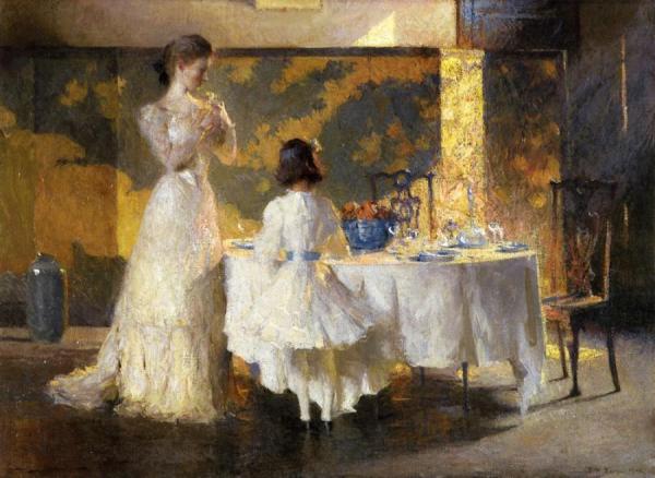 Frank Weston Benson The Artist's Daughters