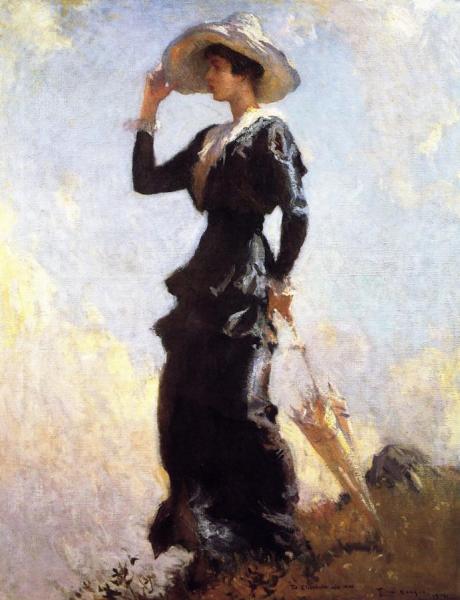 The Hill Top by Frank Weston Benson
