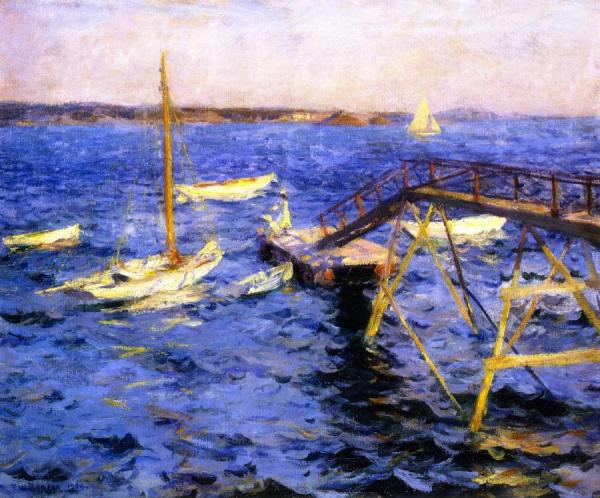 The Landing by Frank Weston Benson