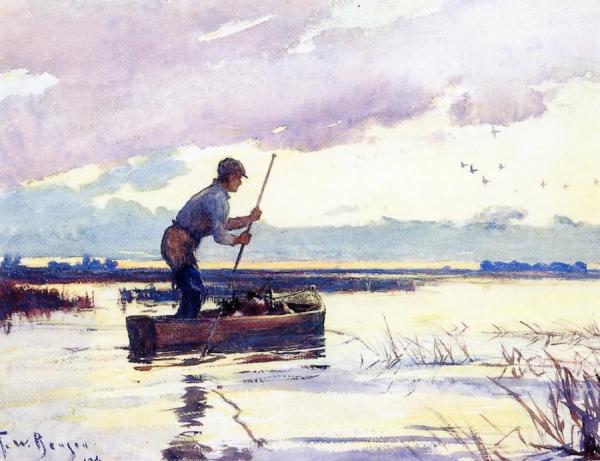 The Punter by Frank Weston Benson