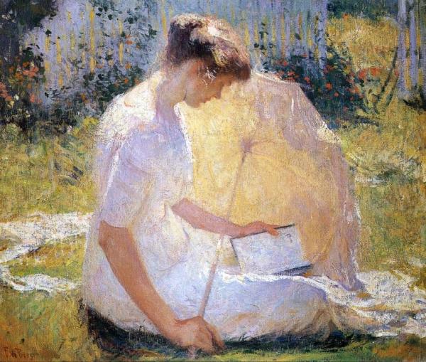 The Reader by Frank Weston Benson