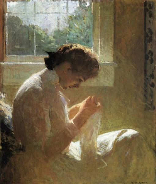 The Sunny Window by Frank Weston Benson
