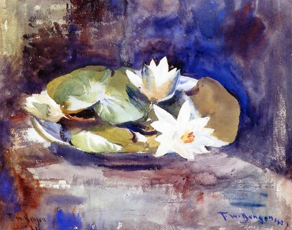 The Water Lilies by Frank Weston Benson
