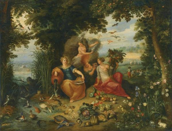 Allegory Of The Four Elements by Frans Francken The Younger