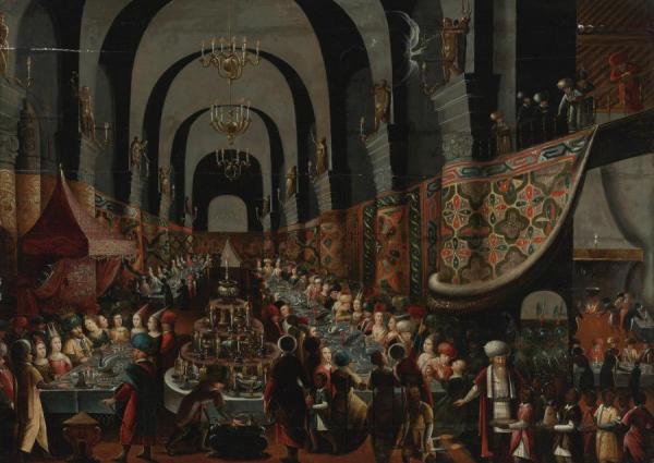 Balthasar's Feast by Frans Francken The Younger