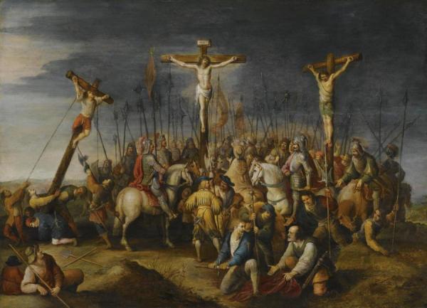 The Crucifixion by Frans Francken The Younger Oil Painting Reproductions