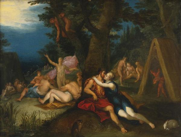The Golden Age by Frans Francken The Younger Oil Painting Reproductions