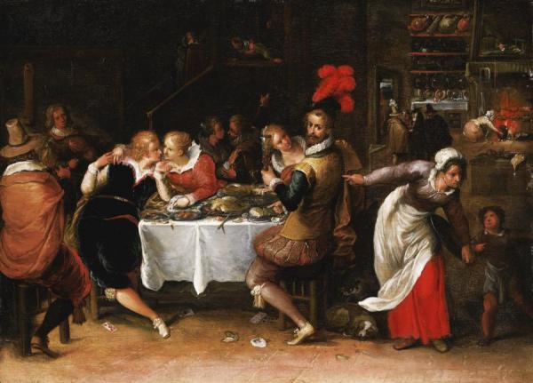 The Parable Of The Prodigal Son by Frans Francken The Younger