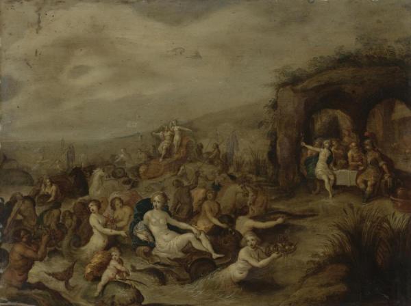 The Triumph Of Neptune And Amphitrite by Frans Francken The Younger