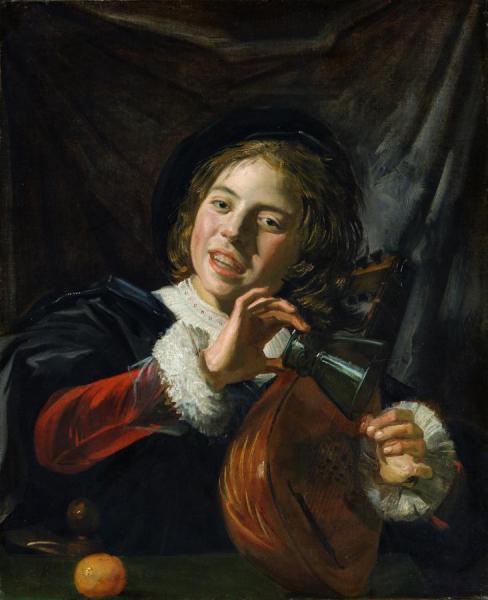 Boy With A Lute by Frans Hals Oil Painting Reproductions
