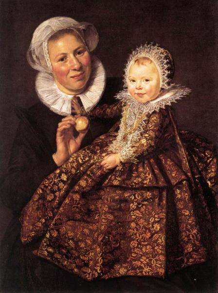 Catharina Hooft With Her Nurse by Frans Hals
