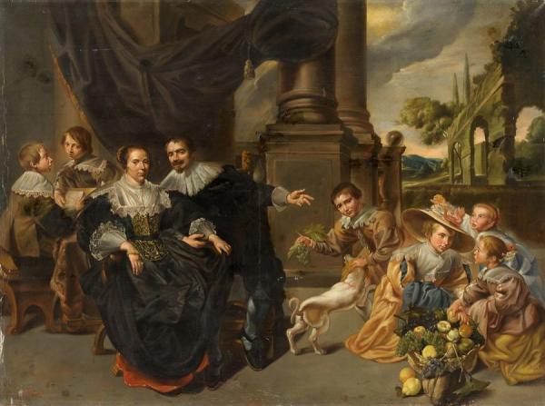 Frans Hals Family Portrait