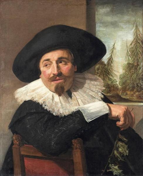 Isaac Abrahamsz Massa by Frans Hals