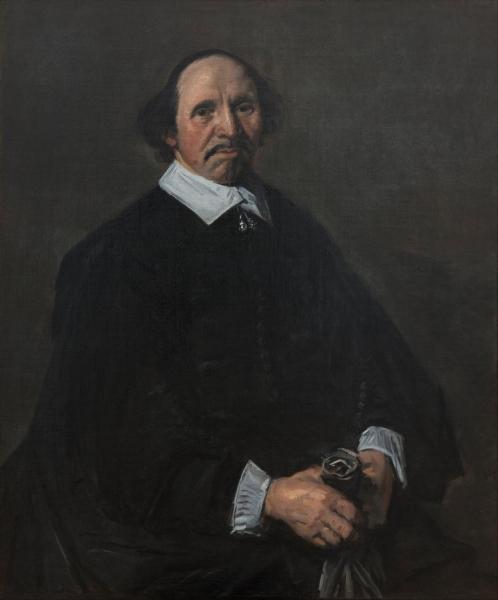 Portrait Of A Man By Frans Hals by Frans Hals