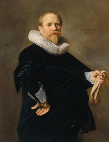 Portrait Of A Man By Frans Hals I by Frans Hals