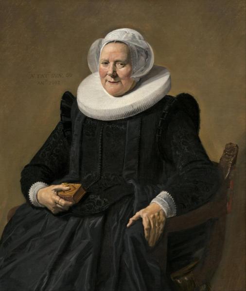 Portrait Of A Woman by Frans Hals
