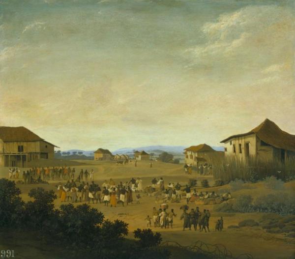 A Village In Brazil by Frans Post