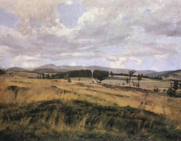 A Czech Landscape by František Kaván