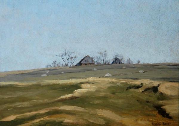 A Landscape Below Krkonoše Moutains by František Kaván