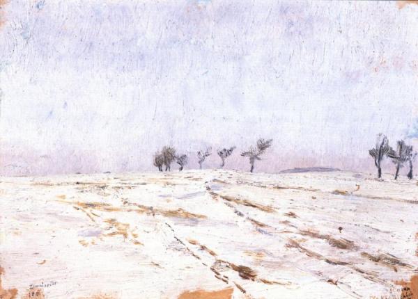 A Winter Evening by František Kaván