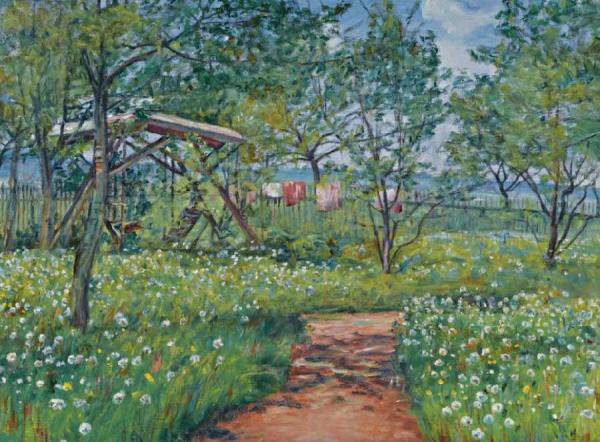 Garden In Libuň by František Kaván