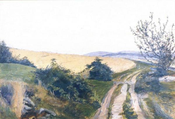 View Of Landcape From My Window by František Kaván