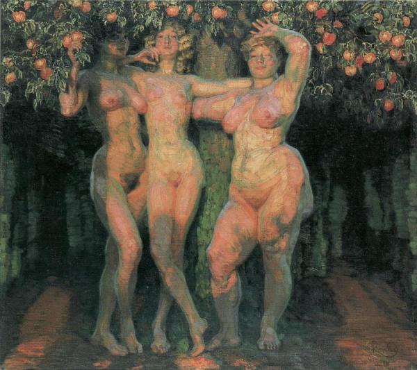Autumn Sun by Frantisek Kupka Oil Painting Reproductions
