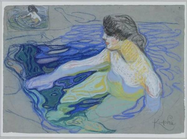 Frantisek Kupka Bather