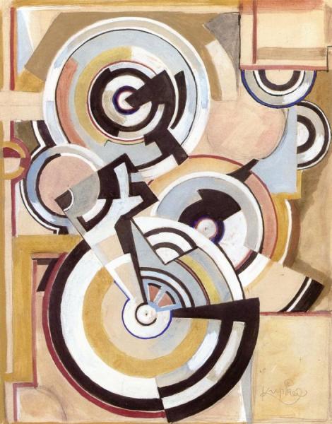 Circular Forms by Frantisek Kupka