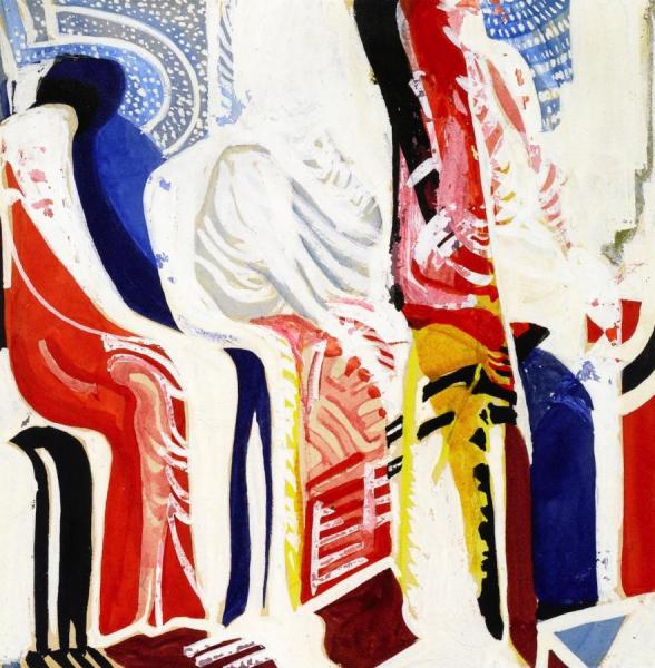 Colorful Abstraction by Frantisek Kupka