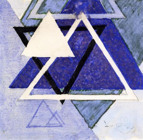 Frantisek Kupka Composition Of Triangles