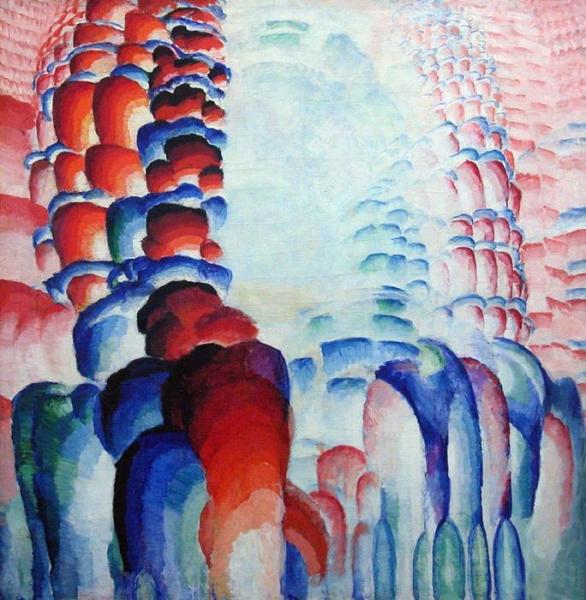 Hindu Motif by Frantisek Kupka Oil Painting Reproductions