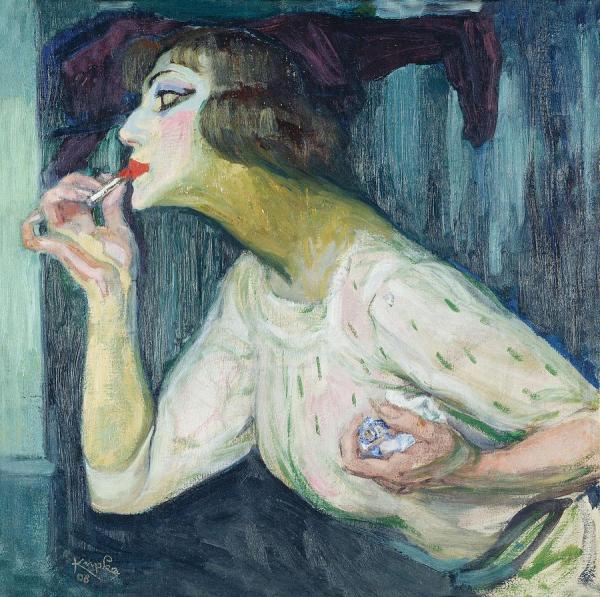 Lipstick by Frantisek Kupka Oil Painting Reproductions