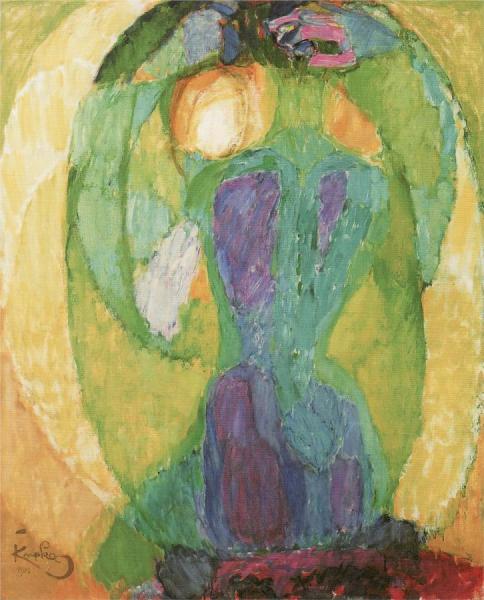 Frantisek Kupka Oval Mirror