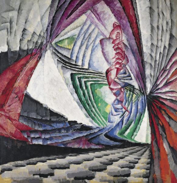 Positioning Of Mobile Graphic Elements,1912-13 by Frantisek Kupka