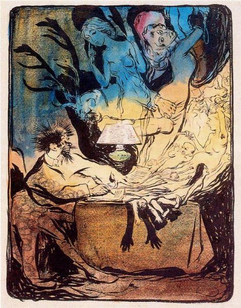 The Novelist by Frantisek Kupka