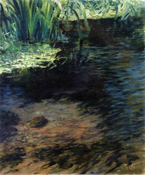 The Pond At Trivaux by Frantisek Kupka