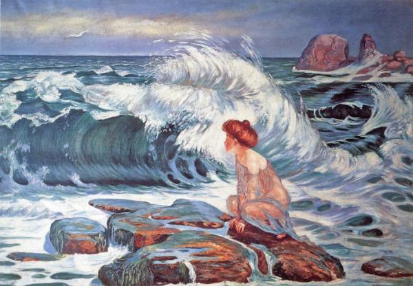 The Wave by Frantisek Kupka Oil Painting Reproductions