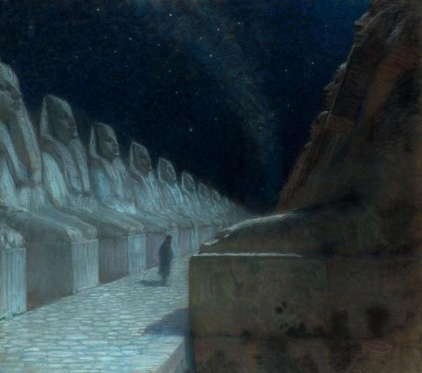 The Way Of Silence by Frantisek Kupka